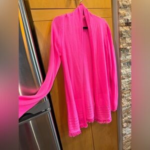 Lilly Pulitzer Hot Pink Cardigan